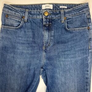 CLOSED Rose Capsule Jeans Womens 28 Bootcut Blue Candiani Denim Made in Italy